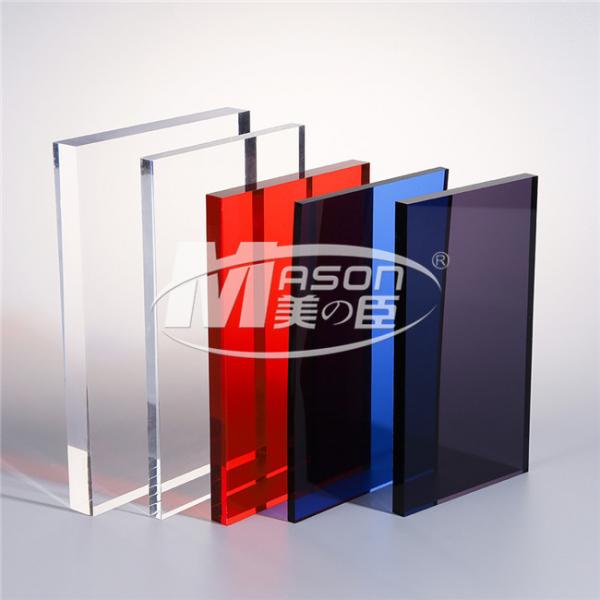 Quality Lucite Raw Material Color Acrylic Sheet Cast Perspex Sheet 1220x2440mm for sale