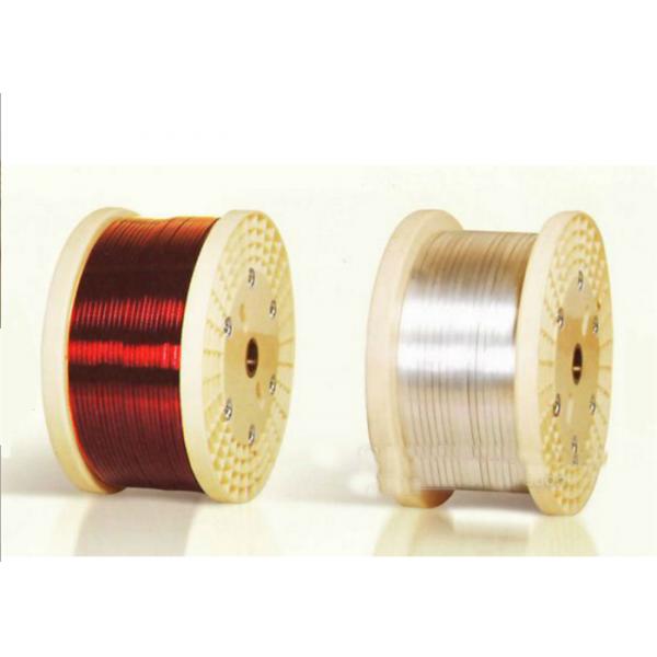 Quality Rectangular Electric Motor Winding Wire , 0.012 - 4.5mm High Temperature Copper for sale