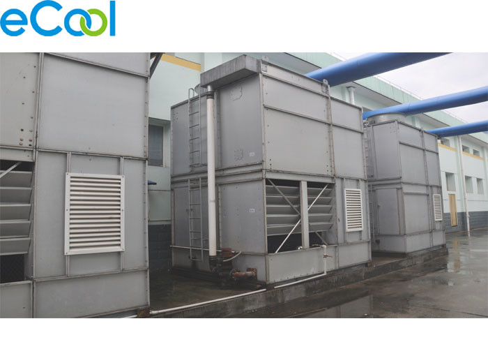 China -13 F ~ -0.4 F Custom Cold Storage 8000㎡ With Air Cooled Evaporator And Evaporative Condenser factory