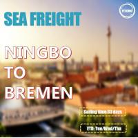 China Freight Forwarding From Ningbo to Bremen Germany factory