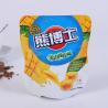 China Resealable Biodegradable Stand Up Plastic Bags , Custom Printed Heat Seal Food Bags factory