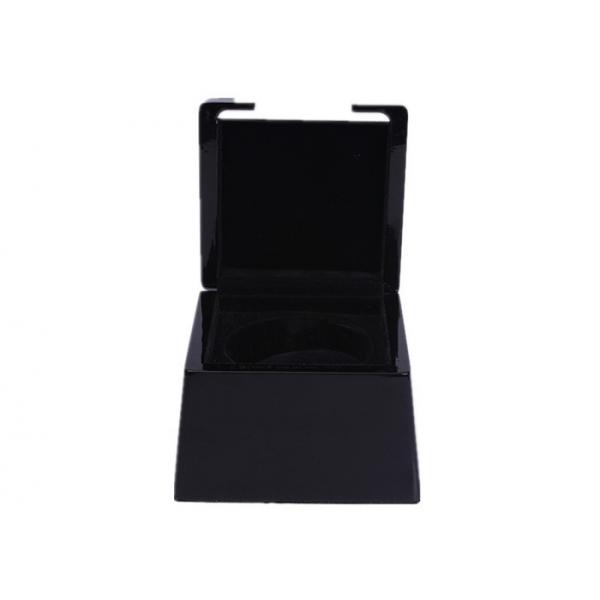 Quality Custom Made Fashional Wooden Watch Box Black Recyclable For Presentation Gift for sale