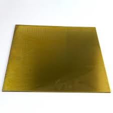 Quality H62 H65 Brass Plate 5mm , Thin Brass Sheet C67400 For Thermal Devices for sale