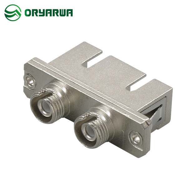 Quality SC to FC Duplex Hybrid Fiber Adapter Multimode Metal Material for sale