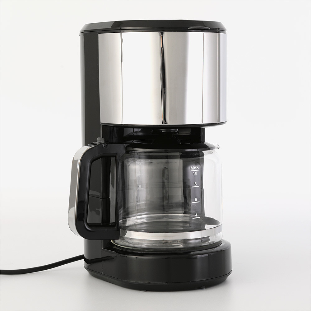 China GS Electric Drip Coffee Maker 1.25L Automatic Coffee Dripper With SS Decoration factory