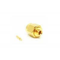 china Gold Plated Male Plug SMA RF Connector Durable For Antenna Microwave RG405