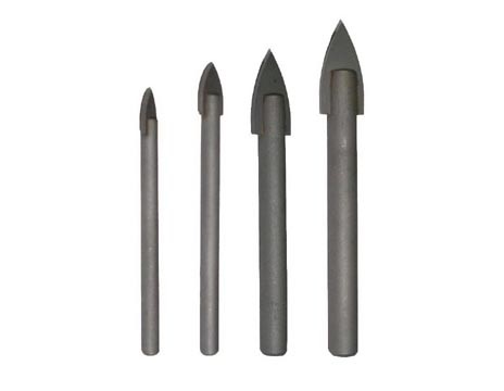 Quality Professional Round Shank Masonry Drill Bit , Tile And Glass Cutting Drill Bit for sale