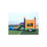 China 0.55mm Water - Proof Inflatable Bouncer Combo For Kids / Blow Up Jumping Castle factory