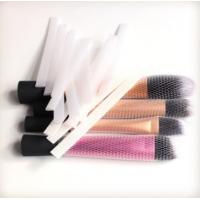 China Protective Makeup Brush Mesh Packaging Sleeves PE Plastic Net Cover for sale