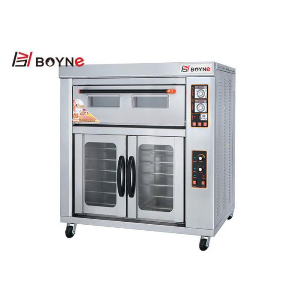 Quality One Deck Two Tray Electric Deck Oven with Twelve Proofer for Bakery for sale