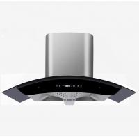 China SS Glass Island Extractor Copper Range Hood 30 Inch factory