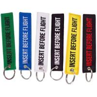 China Remove Before Flight Embroidery Keychains Bag Tag Travel Accessories factory