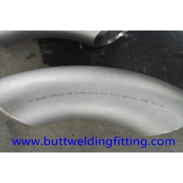 Quality SCH80 SMLS Nickel Alloy Pipe Elbow Alloy B3 N10675 90° LR DN80 for sale