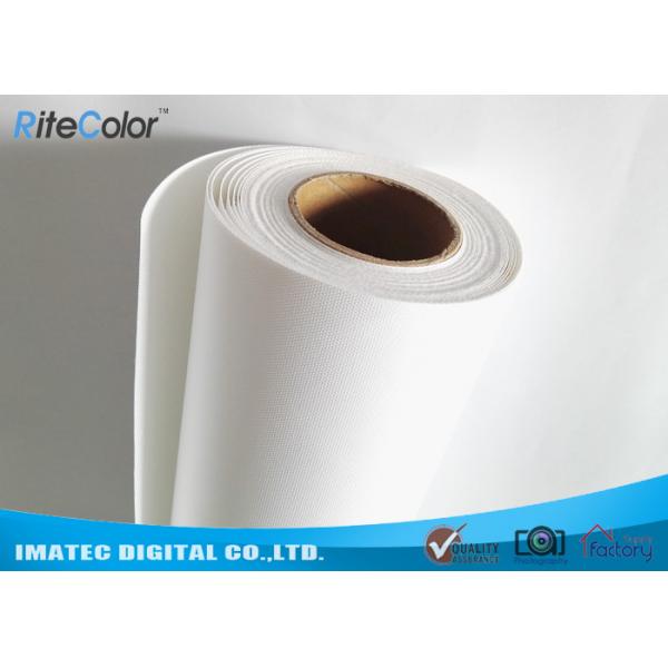 Quality Wide Format Fine Art Photo Printing Matte Inkjet Polyester Canvas Roll For Pigment Ink for sale