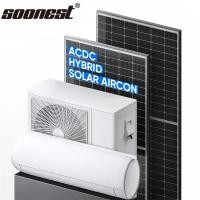 China 9000,12000,18000,24000Btu Solar Air Conditioner / Heat Pump 30000 Btu Solar Air Conditioner Window Air Conditioners factory