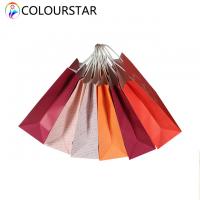 Quality SGS CMYK Kraft Paper Shopping Bag Twisted Handles​ 157gsm With Logo for sale