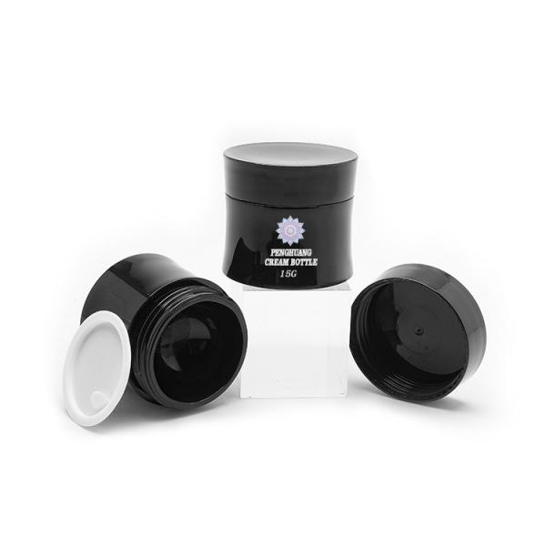 Quality PET Cap Cosmetic Skin Care Plastic Cream Jar Printing for sale