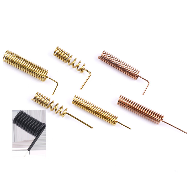 China Coil Spring Copper Internal Helical LoRa GSM GPRS Helical Wire Antenna For PCB factory