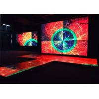 China Stage Interchange P3.91 LED Dance Floor Hire Full Color Video Screen factory