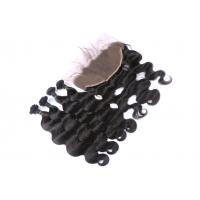 Quality Body Wave 13x6 Full Lace Frontal Closure Good Feeling Resilient With 4 Bundles for sale