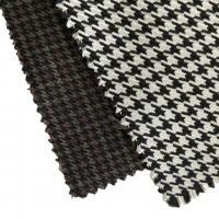 China Houndstooth Polyester Yarn Dyed Check Plaid Fabric 100% Polyester for School Uniform factory