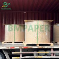 China 35GSM Butcher Paper Roll , MG Kraft White Paper For Foodstuff Packaging factory