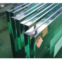 China Durable 6.38 Clear Laminated Glass Sheets For Swimming Pools / Balcony Doors factory