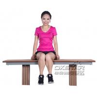 China outdoor fitness equipment High quanlity outdoor wooden fitness bench for sale