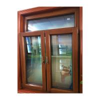 China Wooden Window Design Tilt And Turn Window With Temper Glass Fly Screen Germany Hardware Wood Window Grids factory