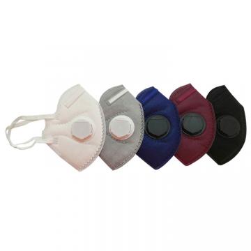 Quality Anti Virus Foldable FFP2 Mask Vertical Fold Flat Breathing Filter Mask for sale