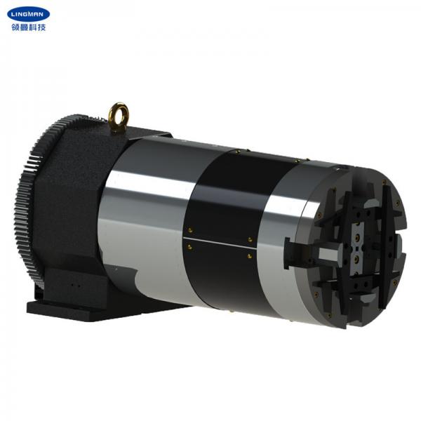 Quality Leveraged Pneumatic Four Jaw Hollow CNC Rotary Chuck for sale