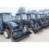 China 4WD Agriculture Farm Tractors 30hp Diesel Engine With Front Loader And Backhoe factory