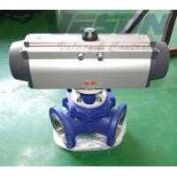 Quality Durable 180 Degree Pneumatic Actuator 0.25 -0.8 Mpa Air Supply Pressure for sale