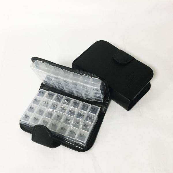 Quality Large Pill Dispenser Organizer With Alarm And Lock Reminder 7 Day Weekly for sale