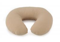 China Ergonomic Organic Shredded Memory Foam Neck Support Pillow Portable Travel Pillow factory