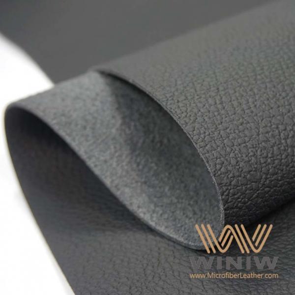 Quality nylon PU 1.2mm Soft Faux Leather Car Upholstery Abrasion Resistant Embossed for sale