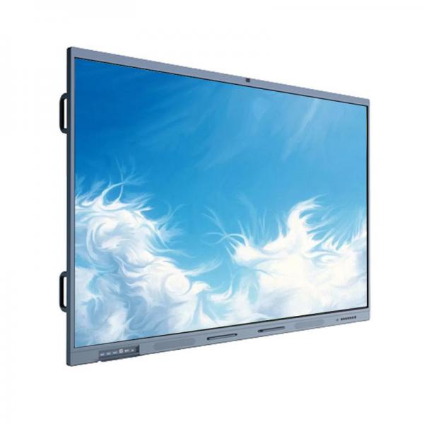 Quality 400cd/M2 75 Inch Interactive Led Meeting Flat Panel For Teaching 5000hrs for sale