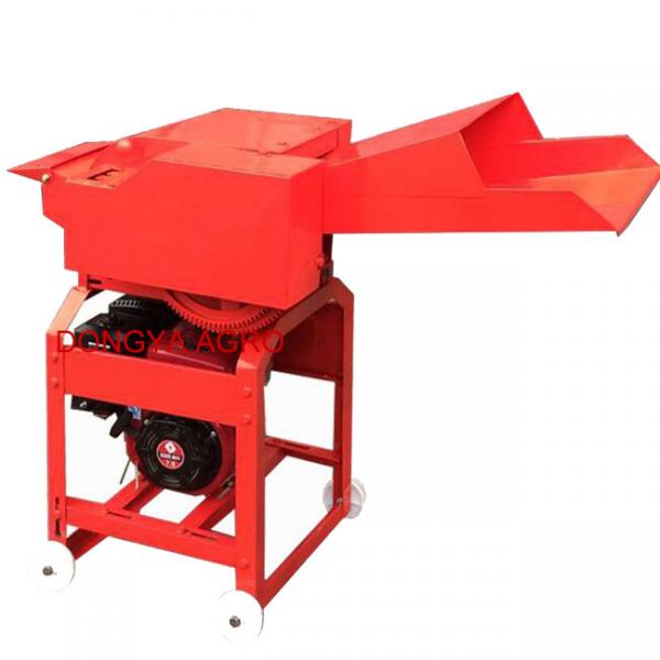 Quality 1200kg Per Hour Chaff Cutter Machine 220V Crawler Type Fodder Cutting Machine for sale