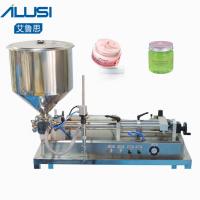 China SS304 Liquid And Paste Filling Machine 50-500ml Horizontal Pneumatic Piston Filler factory
