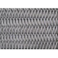 Quality 316L Balanced Weave Conveyor Belts , Spiral Mesh Belt For Ham Sausage Freezen for sale