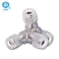 China SS316 Double Ferrule Threaded Pipe Fitting Elbow 3000Psi factory