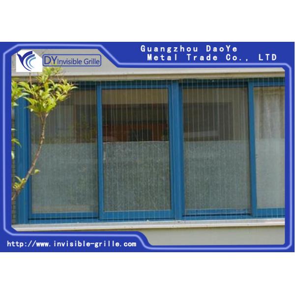 Quality Rust Resistant Sliding Invisible Security Grilles For House Windows for sale