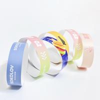 Quality Printable Tyvek Paper Wristbands With Sequential Numbering Barcoding for sale
