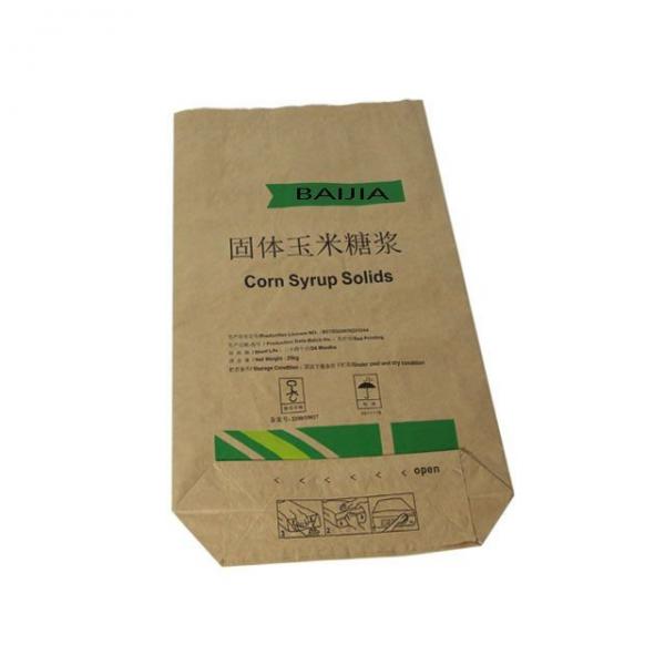 Quality Heat Seal Industrial Paper Bags Customized For Your Business for sale
