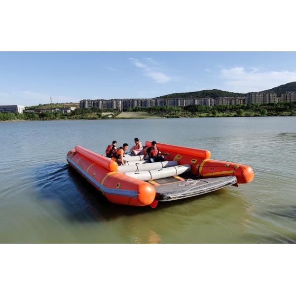 Quality Lb-Ts6 60hp Inflatable Rescue Boat Transport Ship Raft for sale