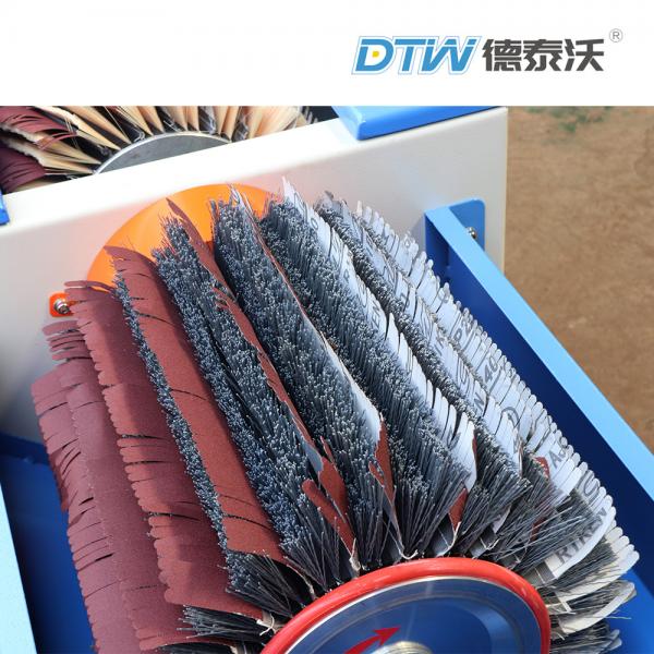 Quality DTW-120A Manual Sanding Machine 600MM Brush Roller Woodworking Sander Machine for sale