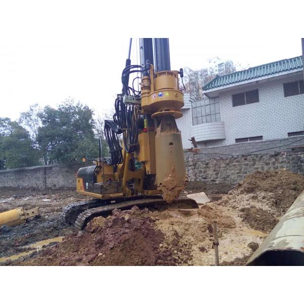 Quality Small Hydraulic Piling Rig KR60C for Drilling 24m Depth 1000 mm diameter Foundation Pile CE / ISO9001 for sale