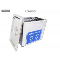 China Small 3L Household Ultrasonic Cleaner Bath , Sonic Ultrasonic Cleaner For Dentures for sale