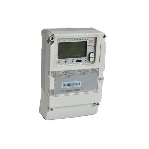 Quality 380V 3 Phase 4 Wire Fee Control Smart Electronic Meter With Fully Sealed Design for sale