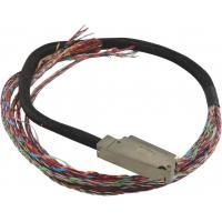 China 100pos RJ21 Telco Trunk Cable Assembly One End With 2pcs Connector for sale